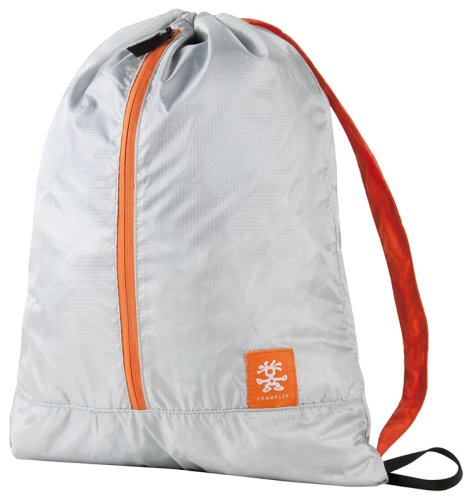 Рюкзак CRUMPLER Ultralight Drawstring Backpack silver/orange