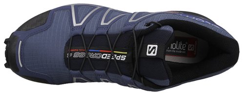 Кроссовки для бега Salomon SPEEDCROS4 Slateblue/BK/Blue Yon FW16-17