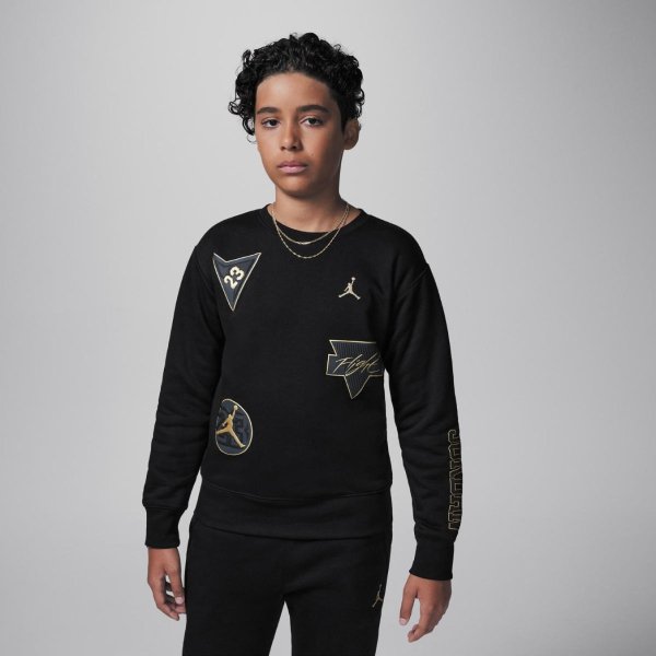 Дитяча толстовка JORDAN JDB SEE ME SHINE CREW
