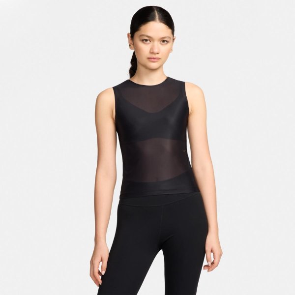 Жіноча майка NIKE W FM Dri-FIT TANK SHEER