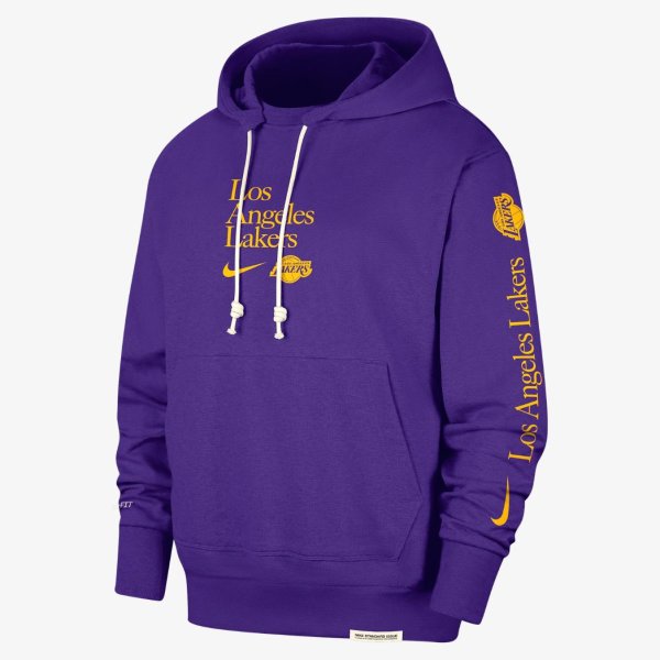 Чоловіча толстовка NIKE LAL MNK Dri-FIT STD ISS HDY CTS GX