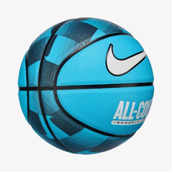 М'яч баскетбольний NIKE EVERYDAY ALL COURT 8P GRAPHIC DEFLATED BALTIC BLUE/BLACK/BLACK/WHITE 07