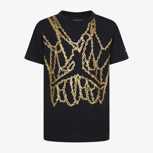 Дитяча футболка JORDAN JDB MJ BRAND JM CHAIN ​​SS CREW / JDB MJ BRAND JM CHAIN ​​SS CRE