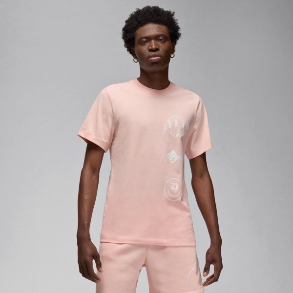 Чоловіча футболка JORDAN M J BRAND LOGO STACK SS CRW