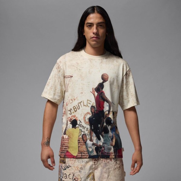 Чоловіча футболка JORDAN M J AIR JDN 85 GX SS CREW