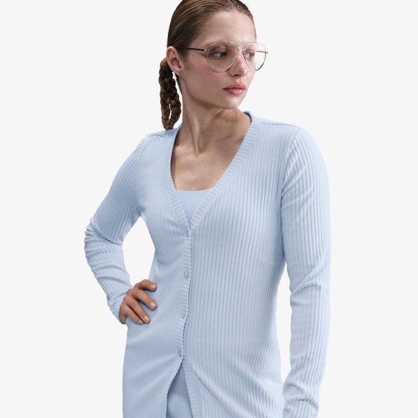 Жіноча толстовка NIKE W NSW NK CHLL KNT RIB CARDIGAN