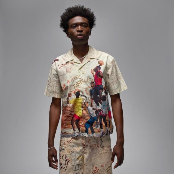 Чоловіча сорочка M J AIR JDN PG CAMP SHIRT