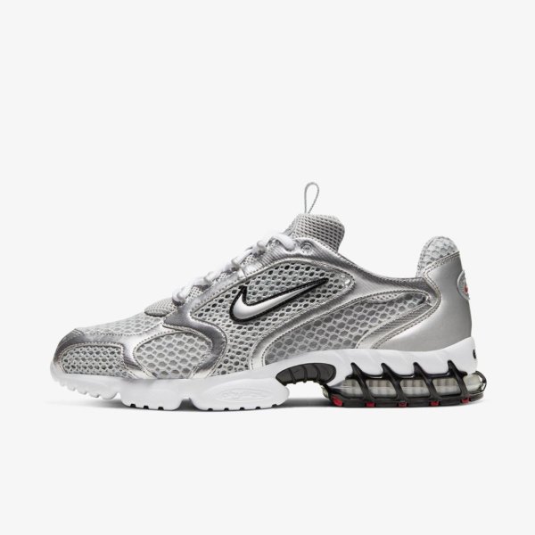 Чоловічі кросівки NIKE AIR ZOOM SPIRIDON CAGE 2 METALLIC SILVER