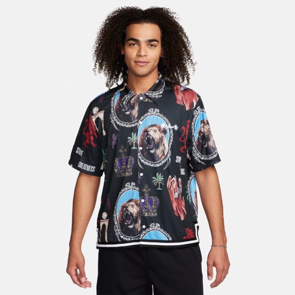 Чоловіча футболка NIKE LJ M NK DF SS TOP