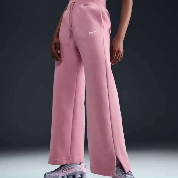 Жіночі штани NIKE W NSW PHNX FLC HR PANT WIDE