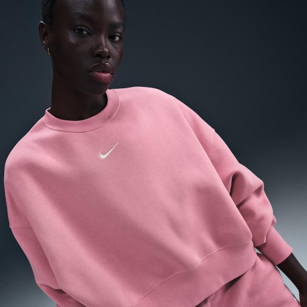 Жіноча толстовка NIKE W NSW PHNX FLC OOS CREW