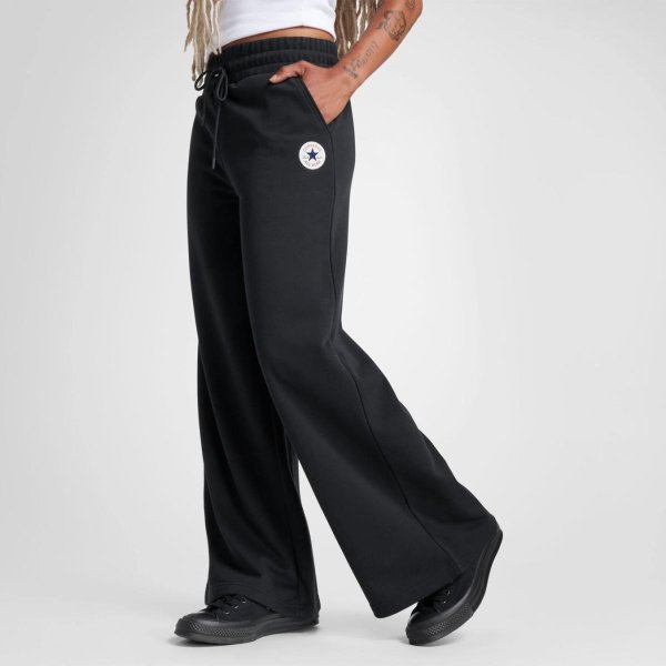 Жіночі штани Converse FASHION KNIT PANT CONVERSE BLACK