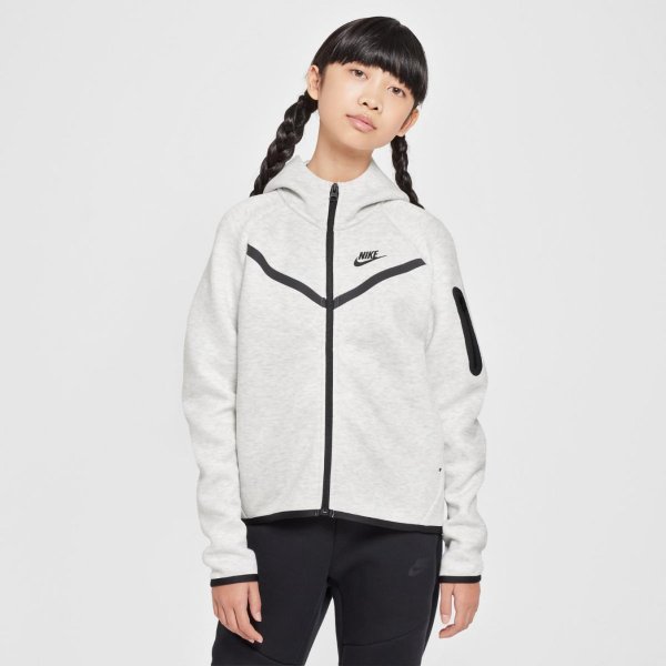 Дитяча толстовка NIKE G NSW TCH FLC HD FZ LS - PD