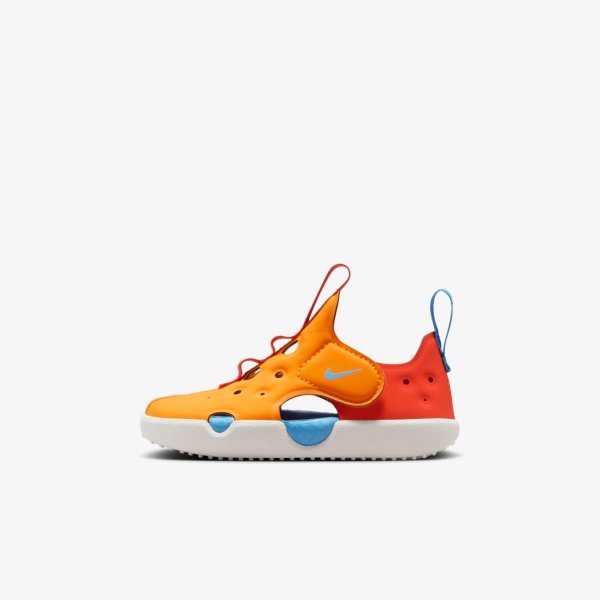 Дитячі тапочки NIKE SUNRAY PROTECT 4 ORANGE PEEL / PICANTE RED (TD)