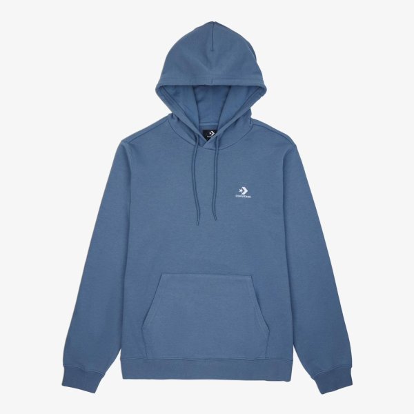 Толстовка CONVERSE STAR CHEV EMB HOODIE FT LAKESIDE BLUE