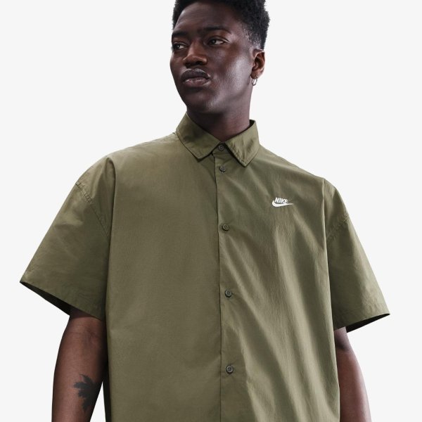 Чоловіча сорочка NIKE M NK CLUB SS BTN SHIRT OS