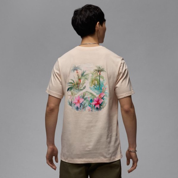 Чоловіча футболка JORDAN M J FLT ESS GFX JM SS CREW