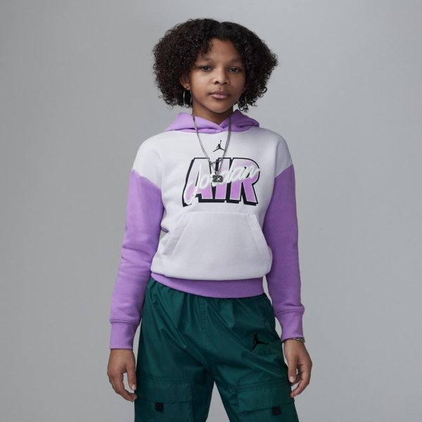 Дитяча толстовка NIKE BLOCKED AIR-RESS  PO HOODIE