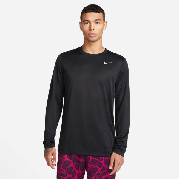 Чоловічий лонгслів NIKE M NK DF TEE RLGD LS RESET