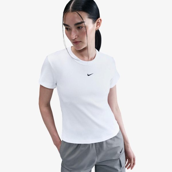 Жіноча футболка NIKE W NSW RIB  TGHT SS TEE