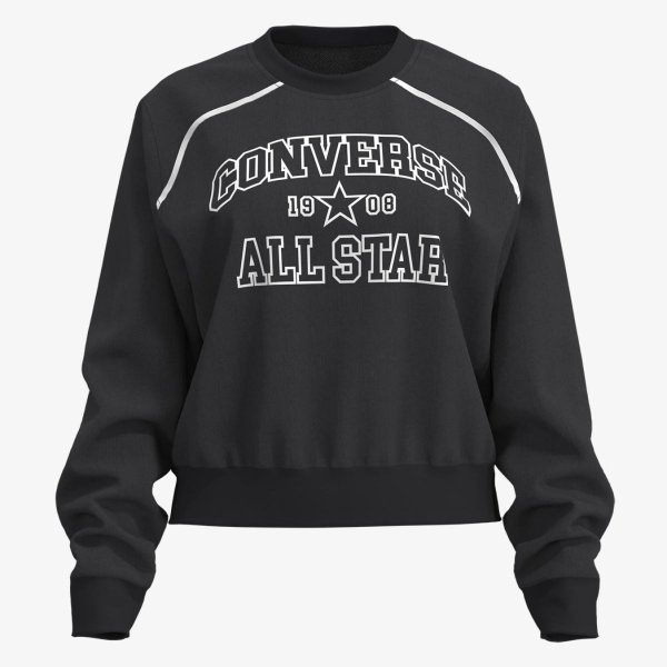 Жіноча толстовка CONVERSE RETRO CHUCK CREW