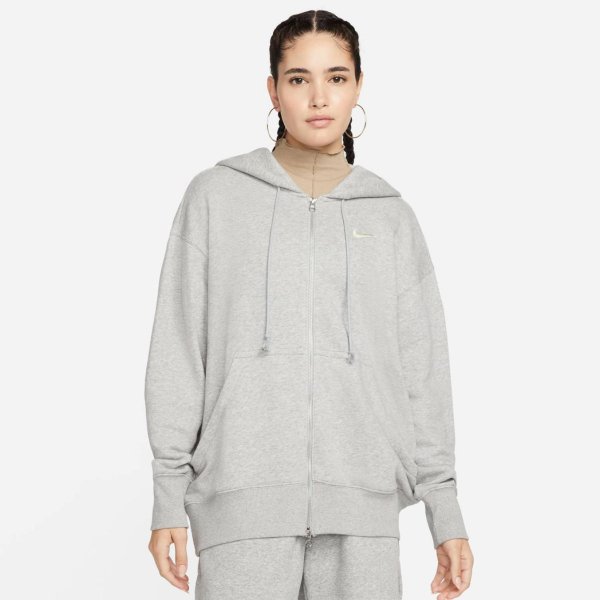 Жіноча толстовка NIKE W NSW STYLE FLC FZ HOODIE OS