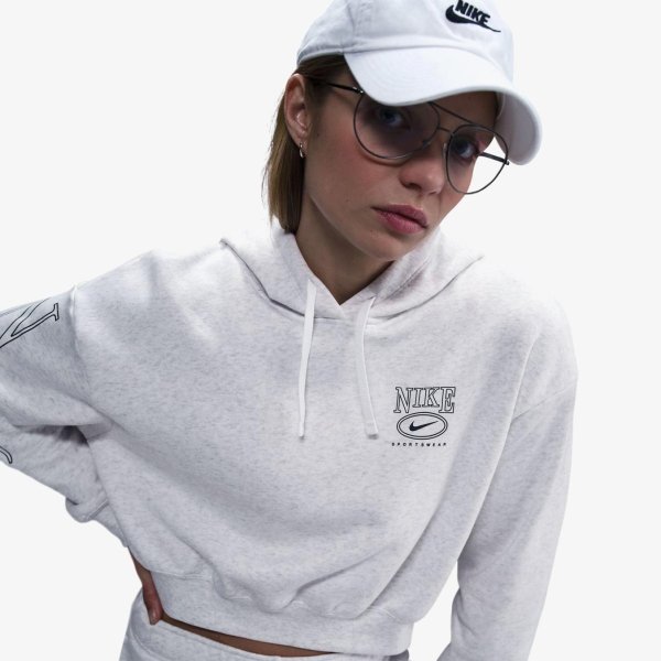Жіноча толстовка NIKE W NSW CLUB FLC OS GX CRP HDY
