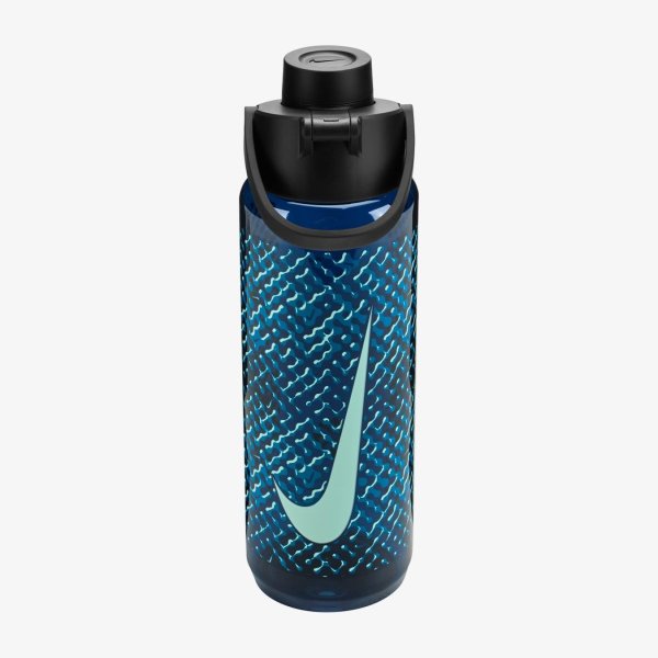 Пляшка NIKE TR RENEW RECHARGE CHUG BOTTLE 24 OZ GRAPHIC BLUE VOID/BLACK/GREEN ABYSS/MINT FOAM 24OZ