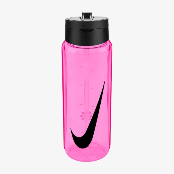 Пляшка NIKE TR RENEW RECHARGE STRAW BOTTLE 24 OZ PINK SPELL/BLACK/BLACK 24OZ