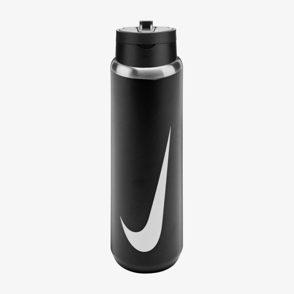 Пляшка NIKE SS RECHARGE STRAW BOTTLE 24 OZ RFSH BLACK/BLACK/WHITE 24OZ