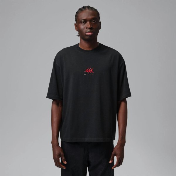 Чоловіча футболка JORDAN M J FLT GFX OVSZ SS CREW