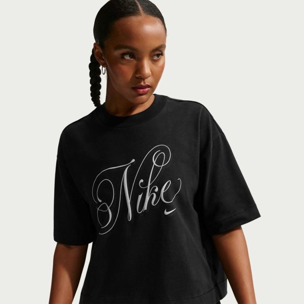 Жіноча футболка NIKE W NSW SS TEE BOXY SCRIPT