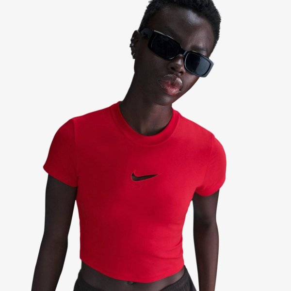 Жіноча футболка NIKE SPORTSWEAR CLUB CHILL KNIT VDAY