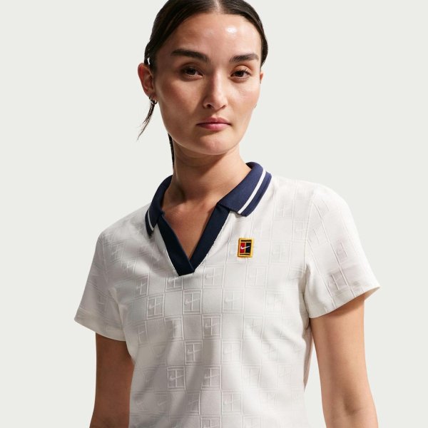 Жіноча футболка NIKE W NKCT DF CRT CLTN CROP POLO
