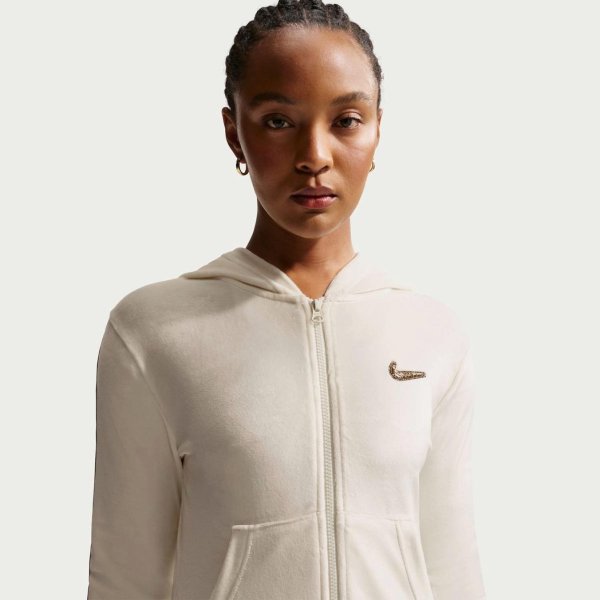 Жіноча толстовка NIKE W NSW TRND VLR FZ HD LS TOP