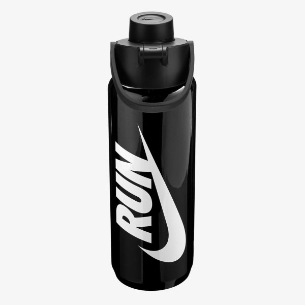 Пляшка NIKE TR RECHARGE CHUG BOTTLE 24 OZ GRAPHIC BLACK/BLACK/WHITE/WHITE 24OZ
