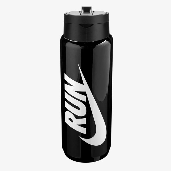 Пляшка NIKE TR RENEW RECHARGE STRAW BOTTLE 24 OZ GRAPHIC BLACK/BLACK/WHITE/WHITE 24OZ