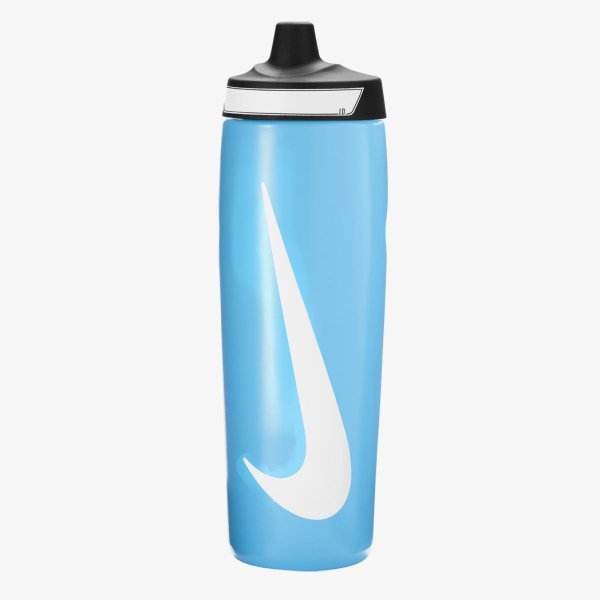 Пляшка NIKE REFUEL BOTTLE 24 OZ BALTIC BLUE/BLACK/WHITE 24OZ