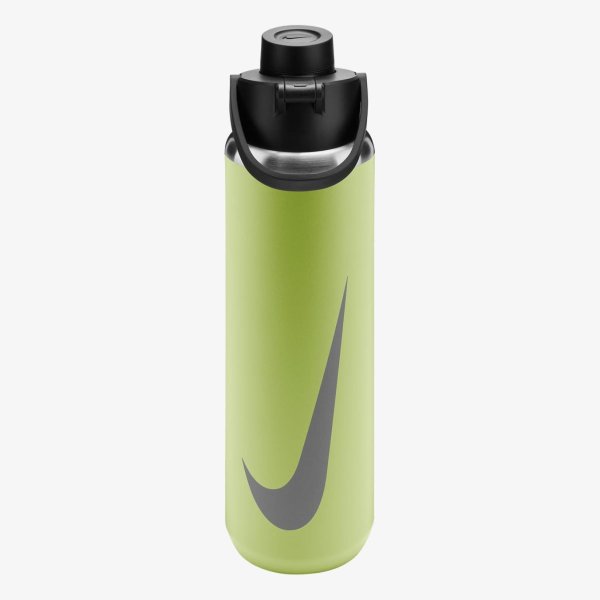 Пляшка NIKE SS RECHARGE CHUG BOTTLE 24 OZ RFSH LT LIQUID LIME/BLACK/LIGHT ARMY 24OZ