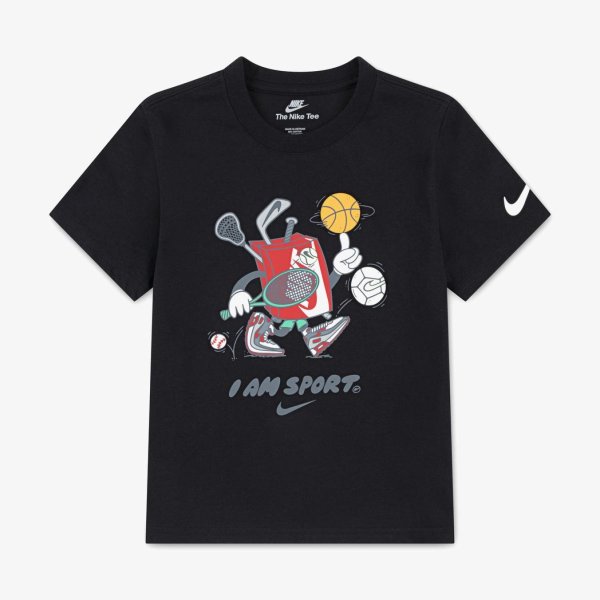 Дитяча футболка NIKE NKB I AM SPORT BOXY GRAPHIC TE