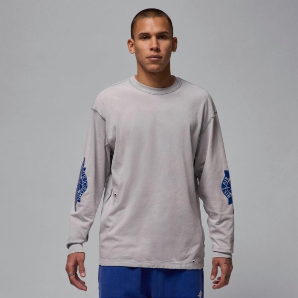 Чоловічий лонгслів JORDAN M J RARE AIR WSH 85 LS CREW