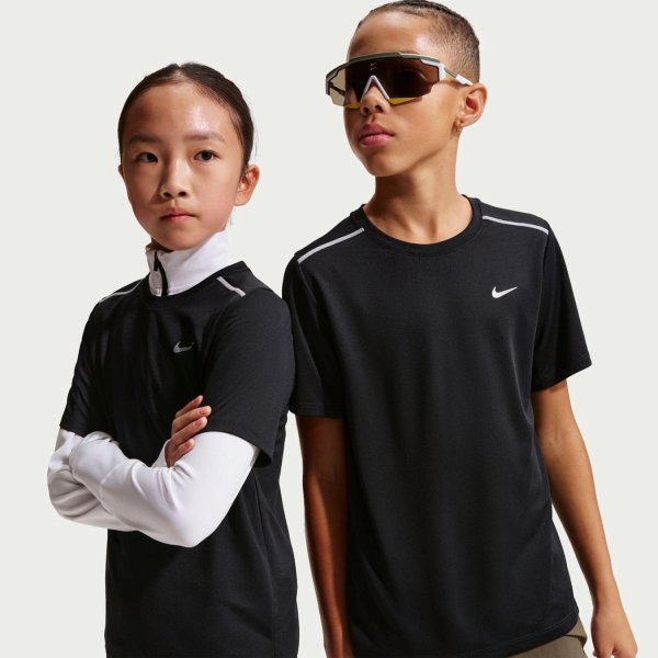 Дитяча футболка NIKE K NK DF MILER SS TOP