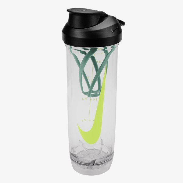 Пляшка NIKE TR RECHARGE SHAKER BOTTLE 2.0 24 OZ CLEAR/BLACK/CANNON/VOLT 24OZ