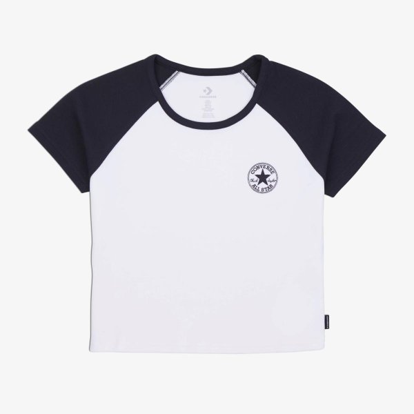 Жіноча футболка CONVERSE CHUCK PATCH SS TOP TRAIL MIXED