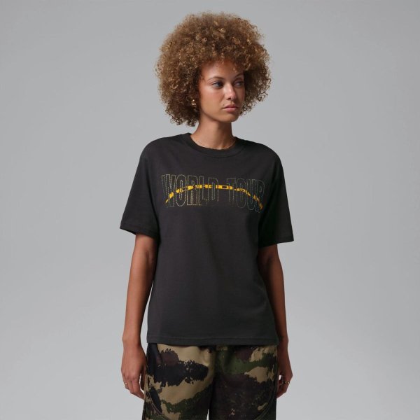 Жіноча футболка JORDAN W J BRK SS GF GFX TEE WT