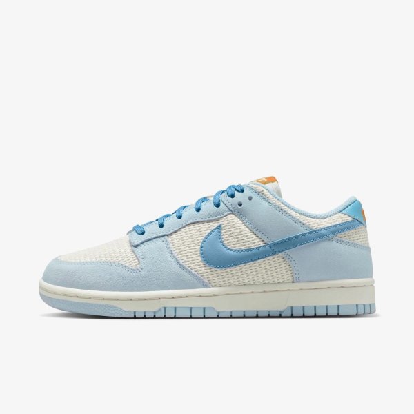 Жіночі кросівки NIKE WMNS DUNK LOW SE SAIL / HYDROGEN BLUE