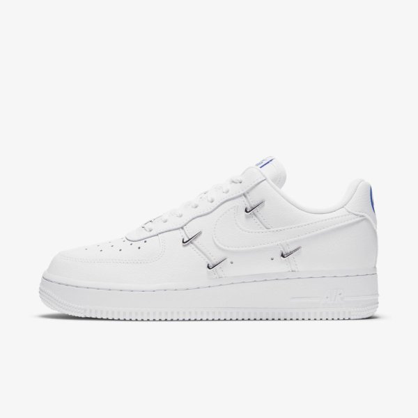 Жіночі кросівки NIKE WMNS AIR FORCE 1 '07 LX WHITE / HYPER ROYAL