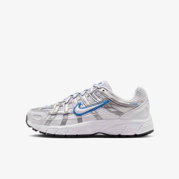 Дитячі кросівки NIKE P-6000 BLUE CRYSTAL / METALLIC SILVER (GS)