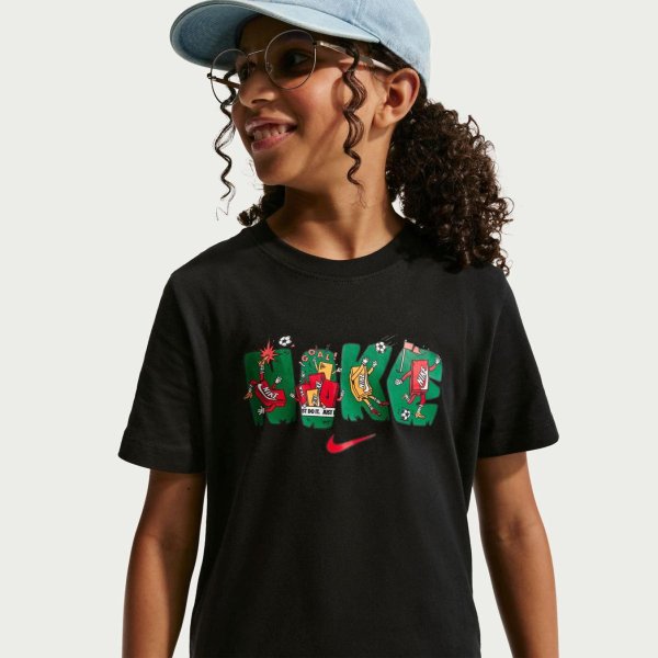 Дитяча футболка NIKE K NSW TEE BOXY GFB