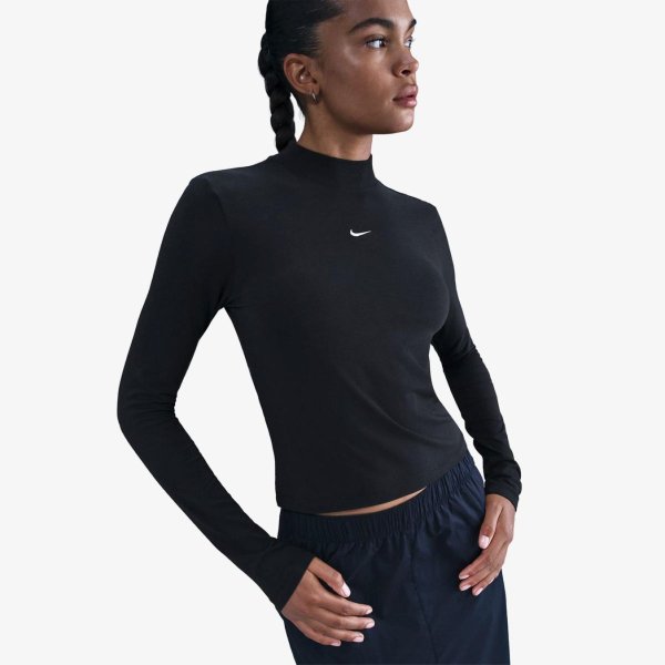 Жіноча футболка NIKE W NSW NK CHLL KNT MOCK TEE